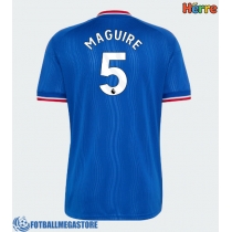 Fotballdrakt Herre Manchester United Harry Maguire #5 Bortedrakt 2026-27 Kortermet